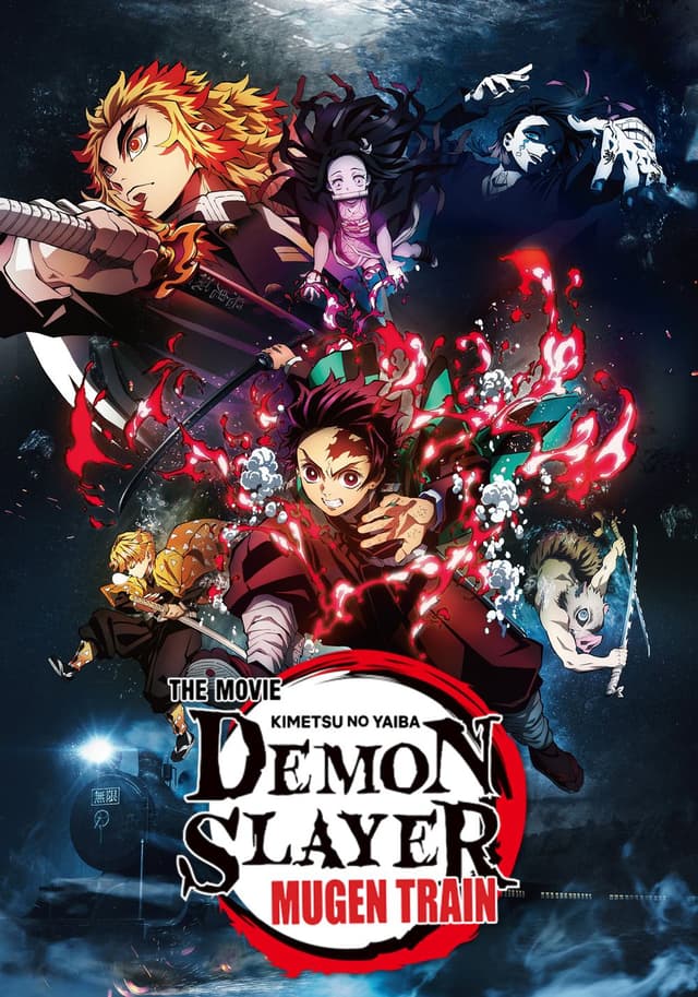 Demon Slayer -Kimetsu no Yaiba- The Movie Mugen Train movie poster
