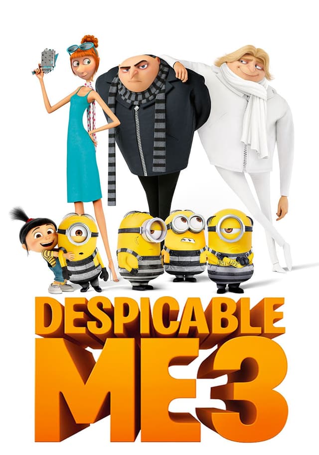Despicable Me 3 movie poster