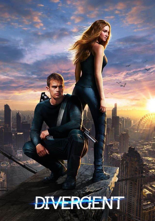 Divergent movie poster