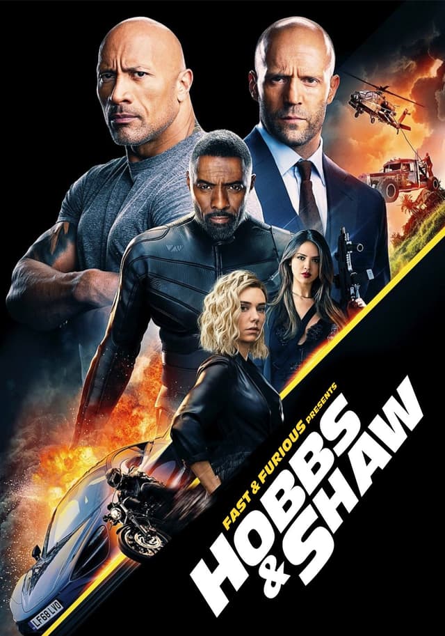 Fast & Furious Presents Hobbs & Shaw movie poster