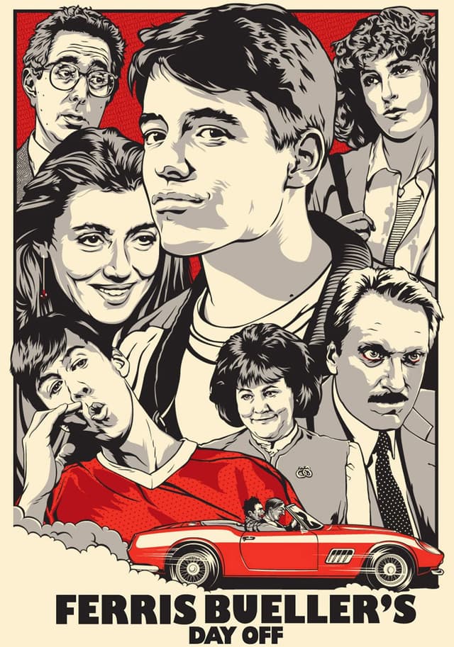 Ferris Bueller's Day Off movie poster