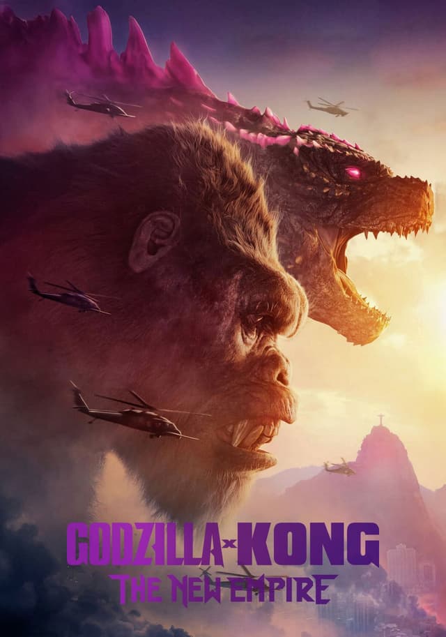 Godzilla × Kong The New Empire movie poster