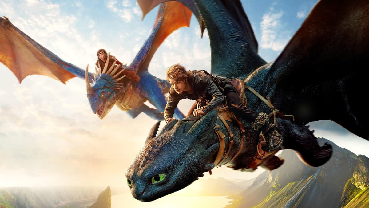 How to Train Your Dragon (2025) key art