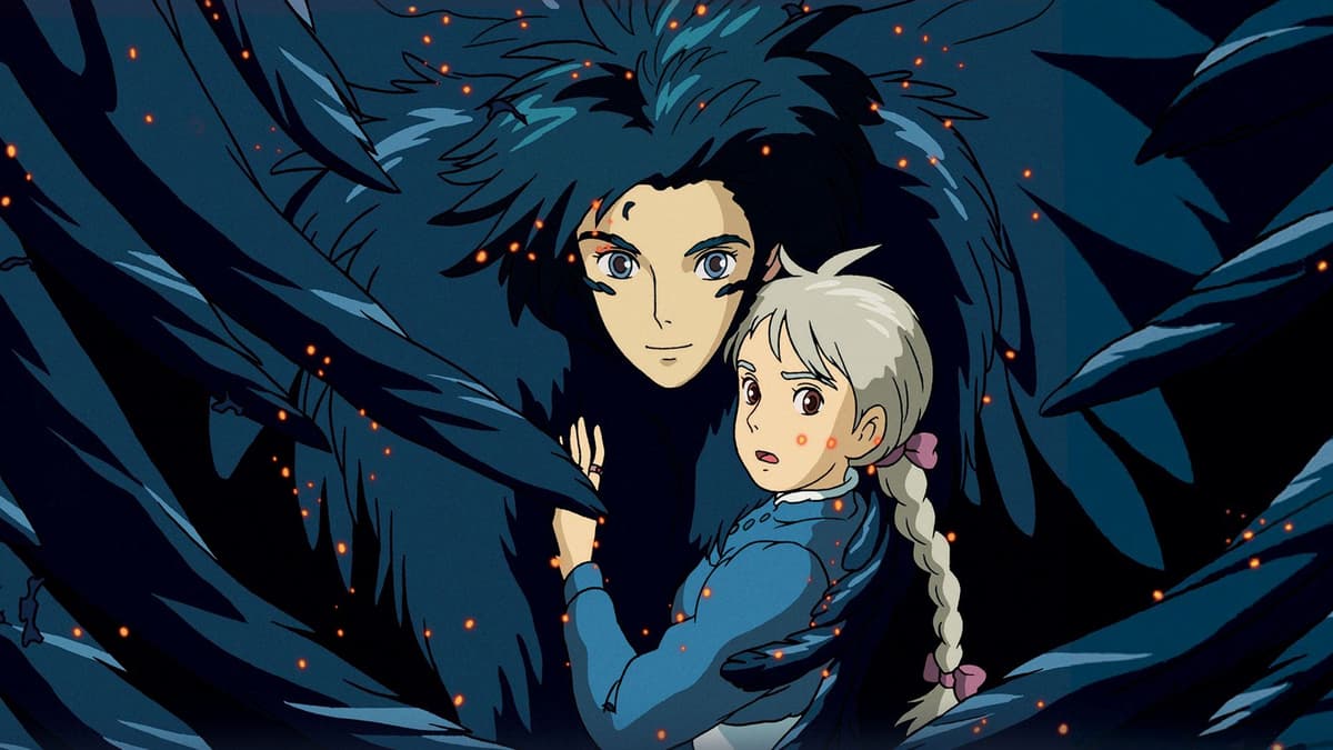 Howl's Moving Castle key art background