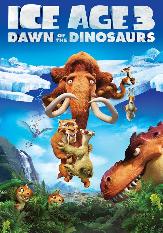Ice Age Dawn of the Dinosaurs movie poster