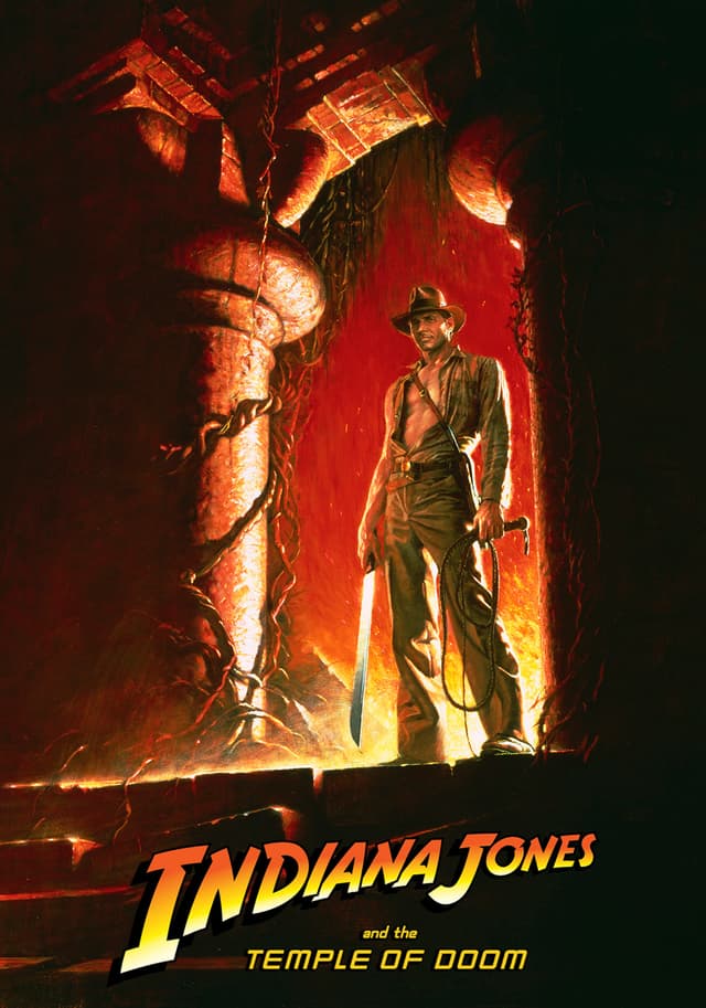 Indiana Jones and the Temple of Doom movie poster