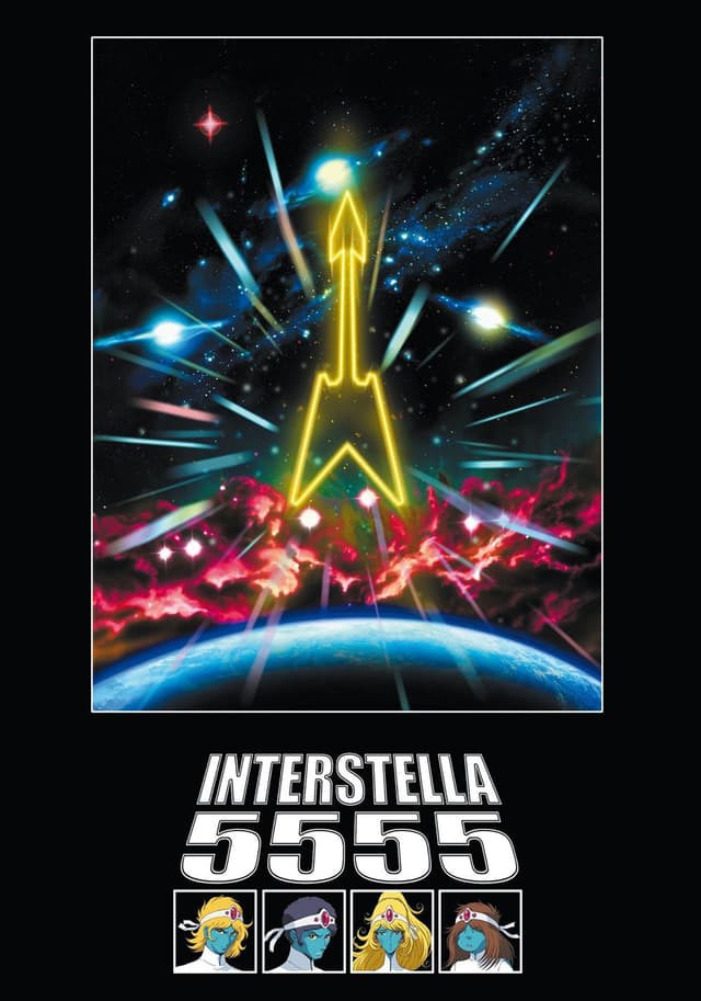 Interstella 5555 The 5tory of the 5ecret 5tar 5ystem movie poster