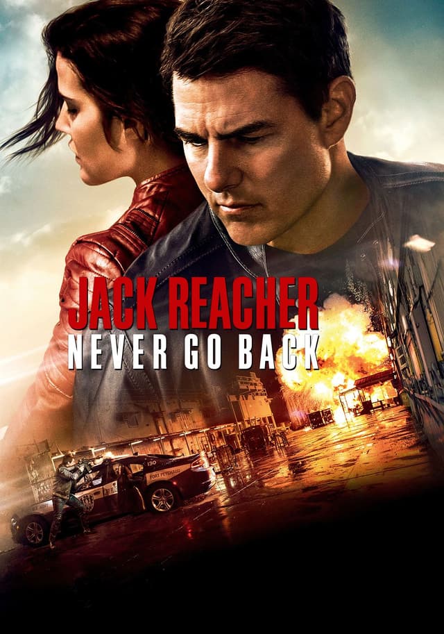 Jack Reacher Never Go Back movie poster