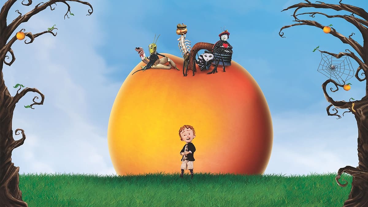James and the Giant Peach (1996) — Key Art