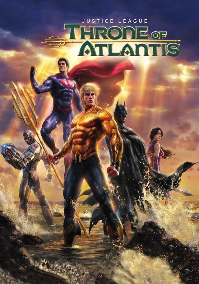 Justice League Throne of Atlantis movie poster