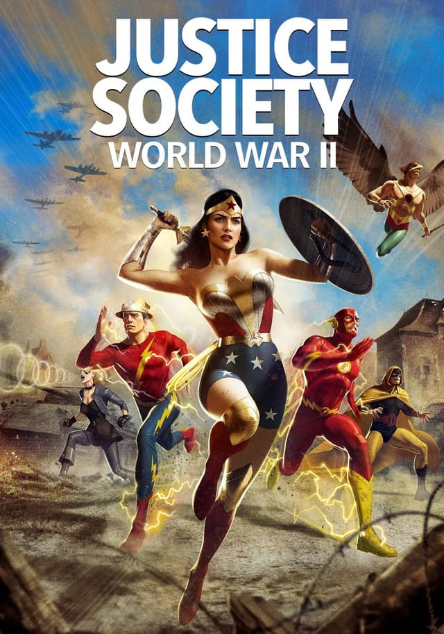 Justice Society World War II movie poster