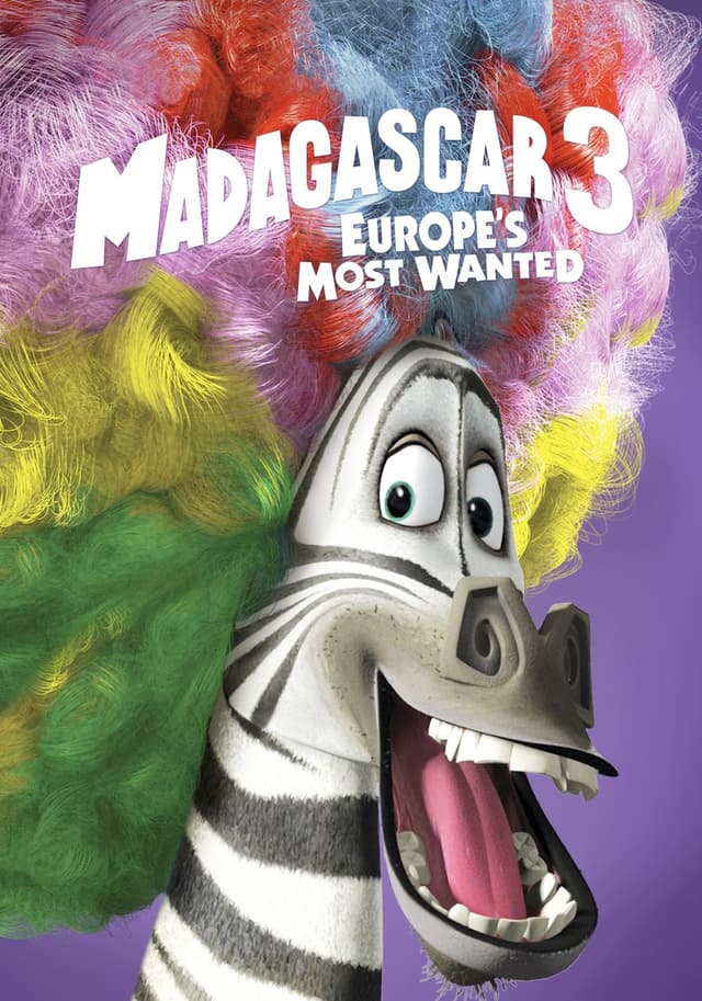 Madagascar 3 Europe's Most Wanted movie poster