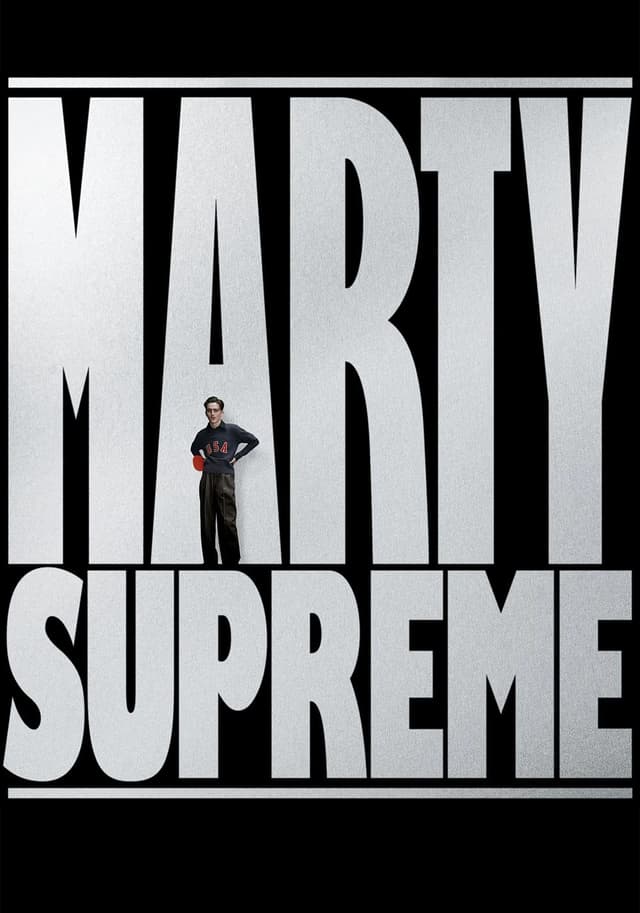 Marty Supreme movie poster
