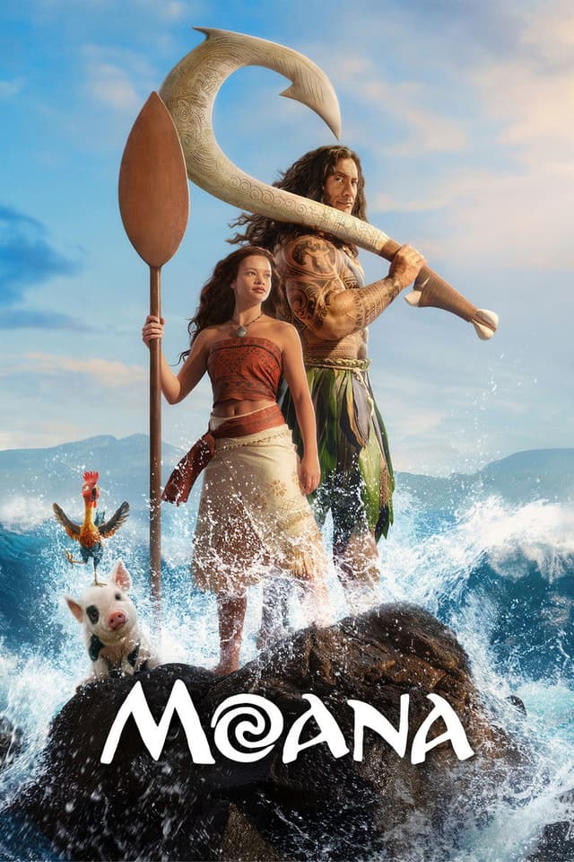 Moana (2026) live-action film poster