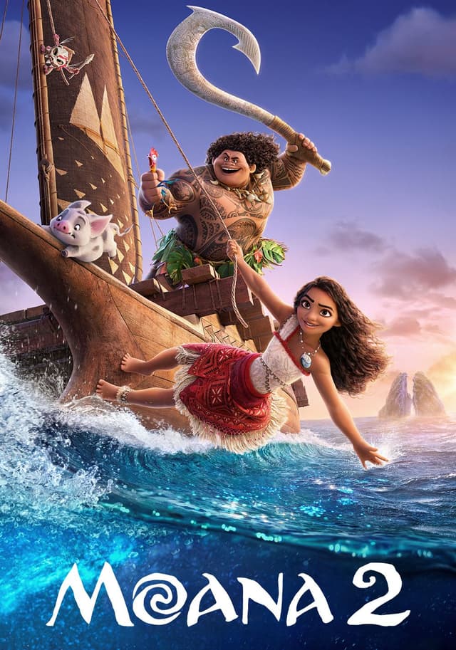 Moana 2 movie poster