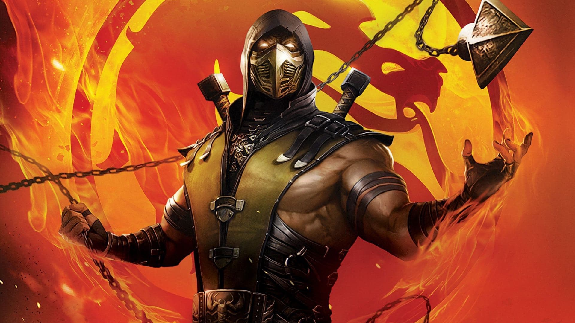 Mortal Kombat Legends Scorpion's Revenge key art background