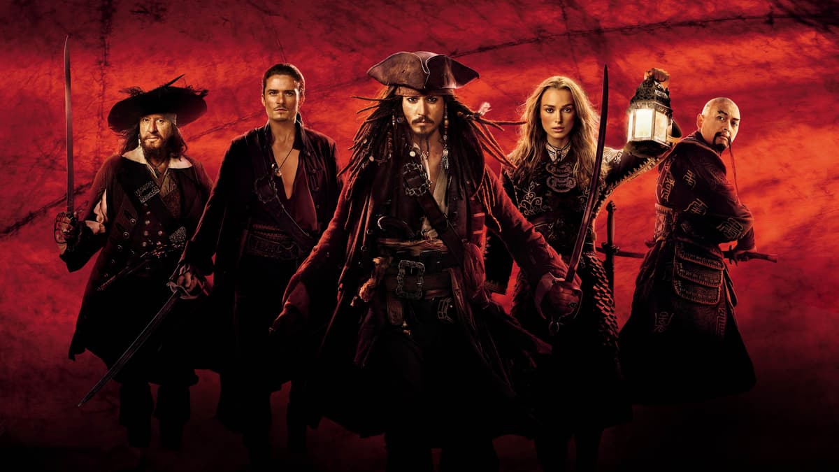 Pirates of the Caribbean: At World's End (2007) key art