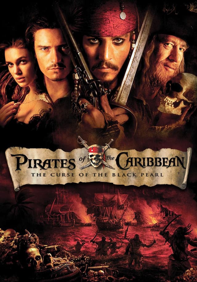 Pirates of the Caribbean movie poster