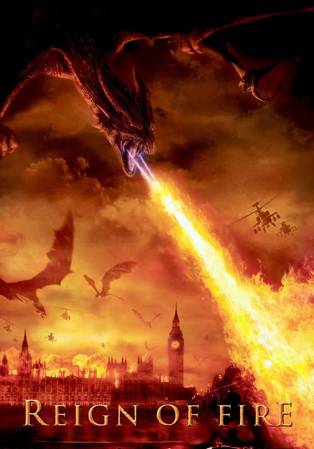 Reign of Fire movie poster