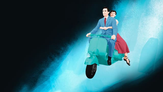 Roman Holiday key art background