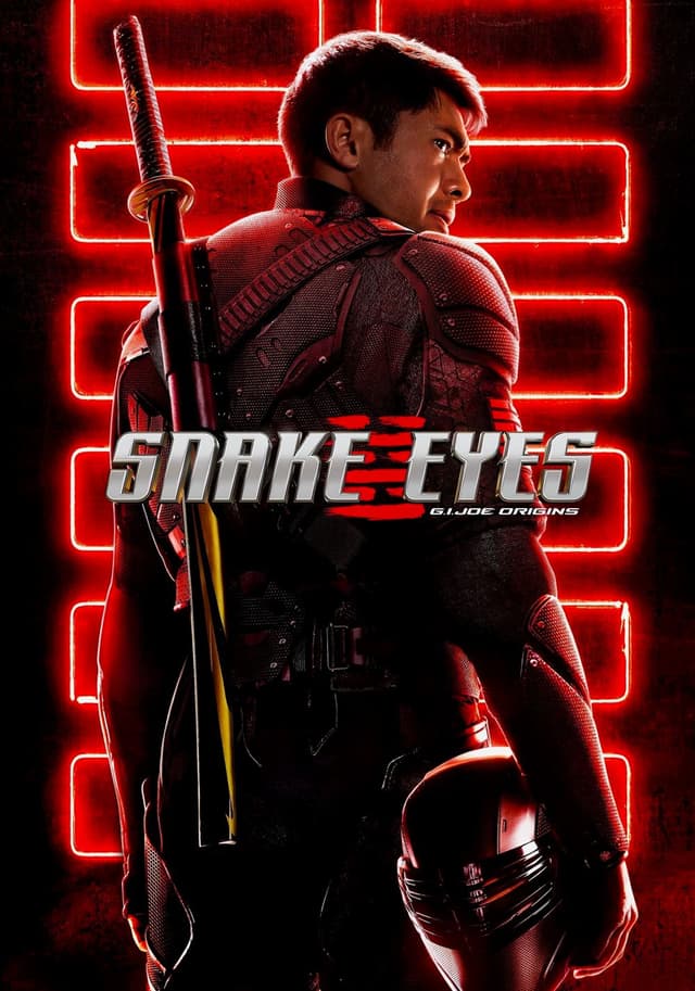 Snake Eyes G.I. Joe Origins movie poster