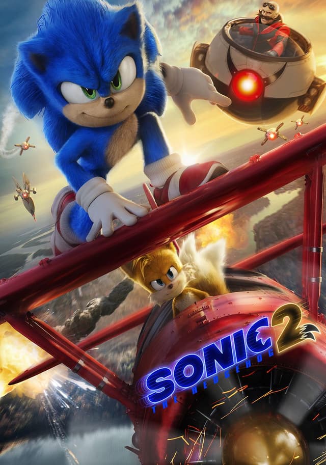Sonic the Hedgehog 2 movie poster