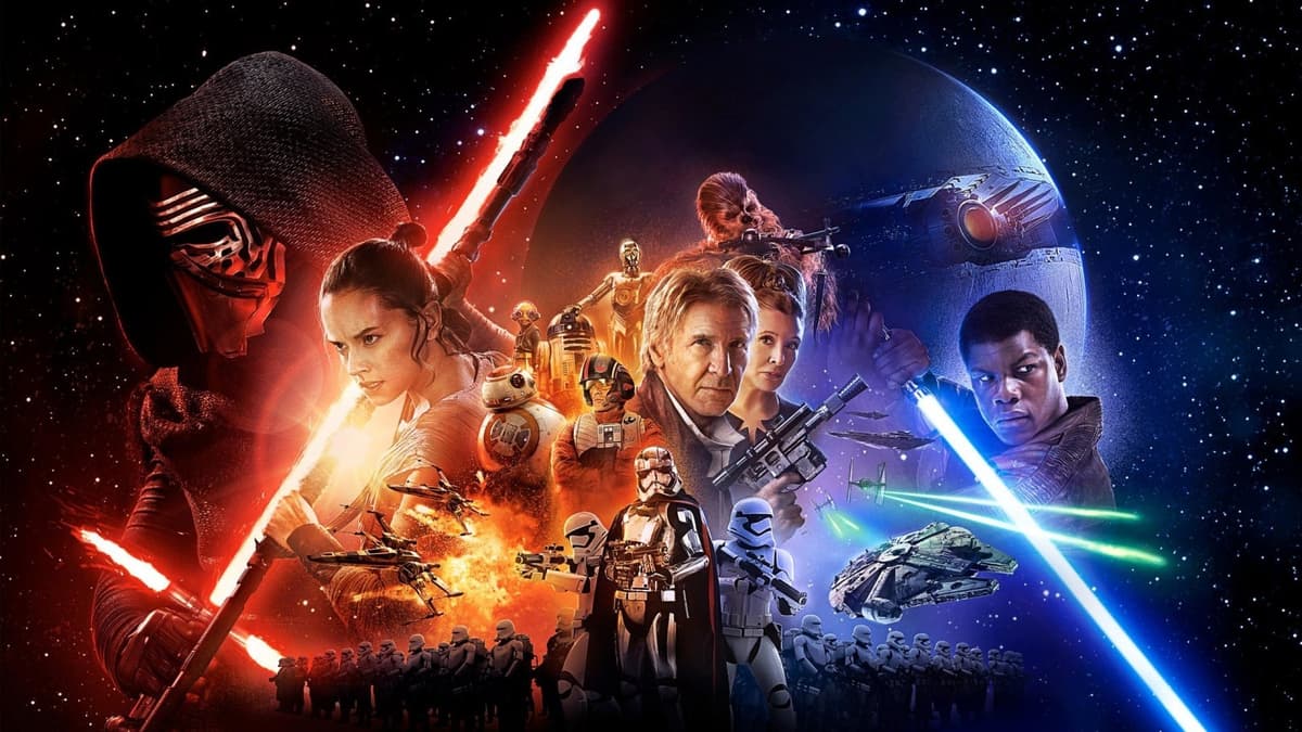 Star Wars: The Force Awakens (2015) key art