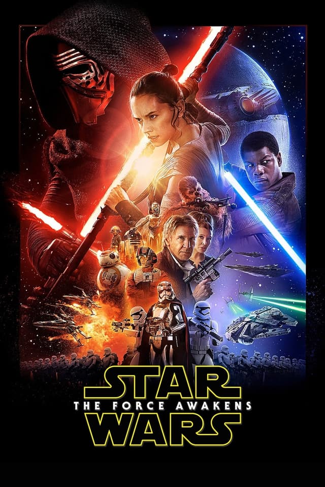 Star Wars: The Force Awakens (2015) poster