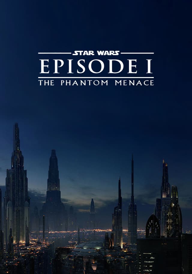 Star Wars Episode I – The Phantom Menace movie poster