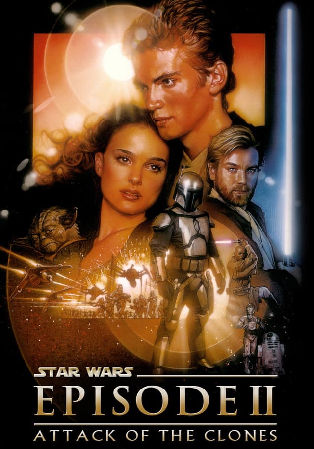 Star Wars Episode II – Attack of the Clones movie poster