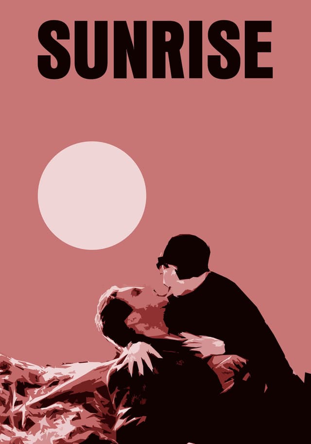 Sunrise A Song of Two Humans movie poster