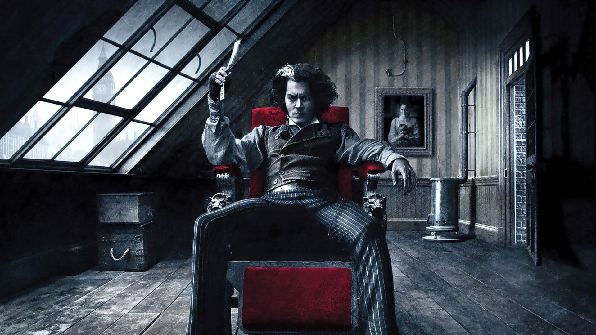 Sweeney Todd: The Demon Barber of Fleet Street (2007) — Key Art