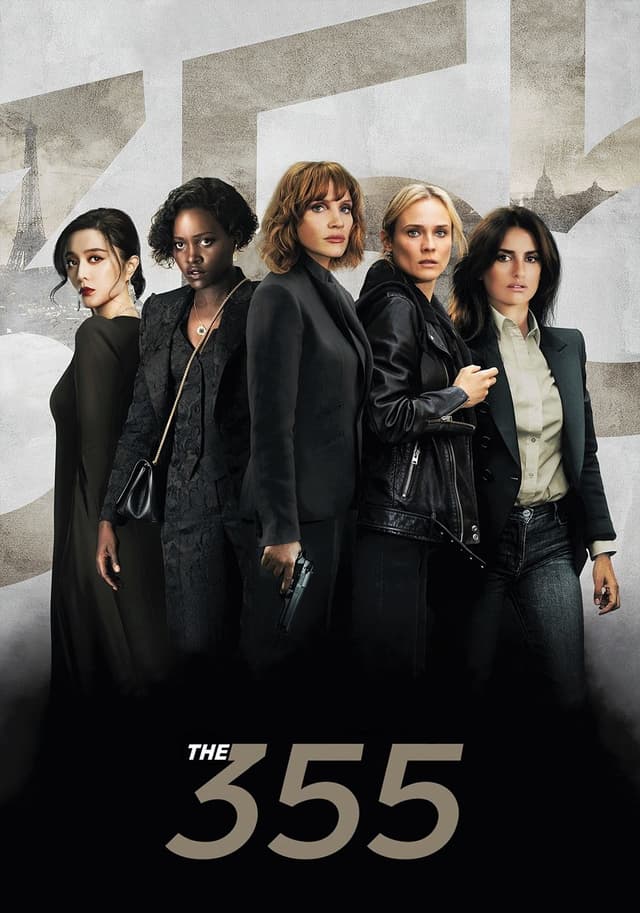 The 355 movie poster