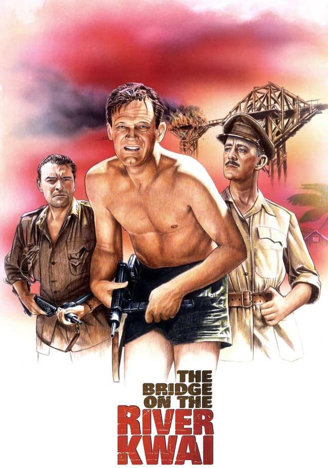 The Bridge on the River Kwai movie poster