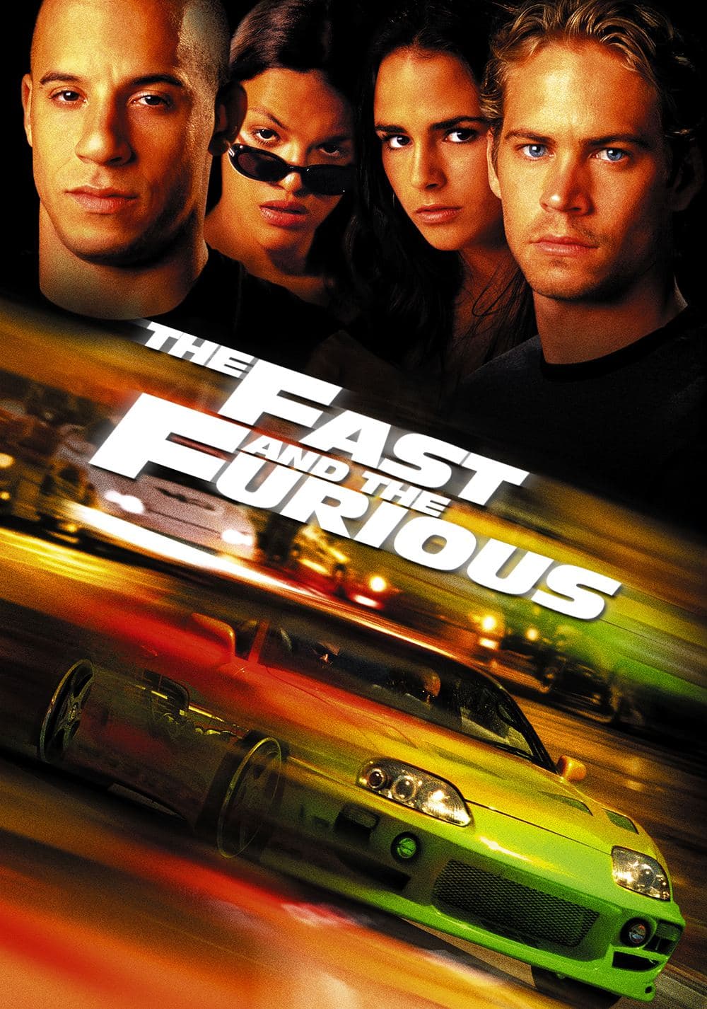 The Fast and the Furious movie poster