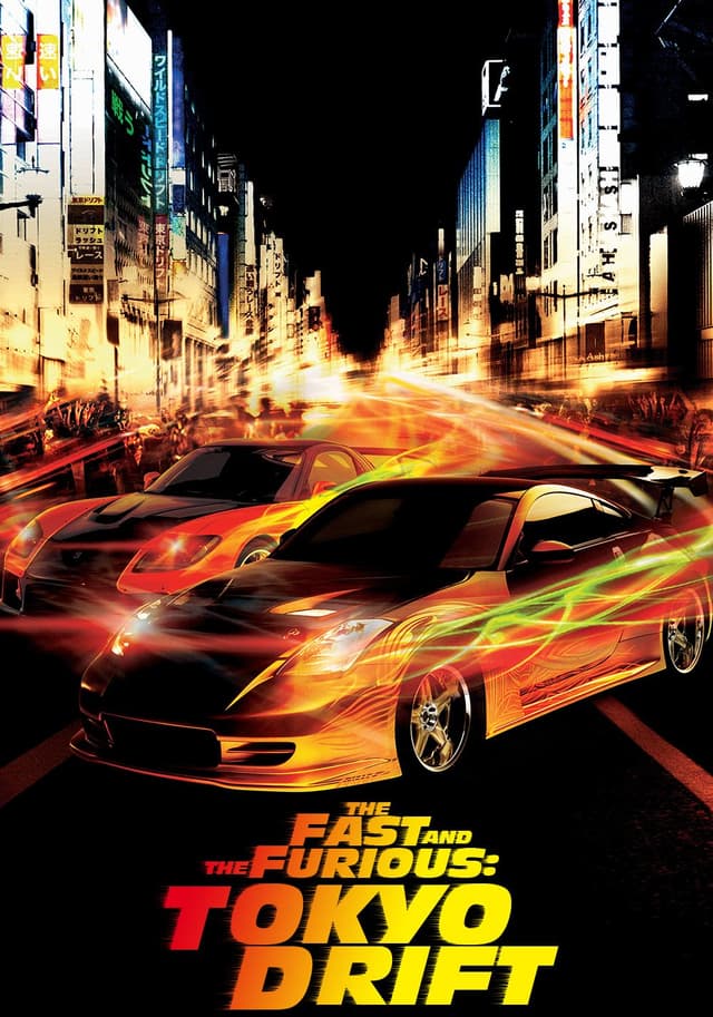 The Fast and the Furious Tokyo Drift movie poster