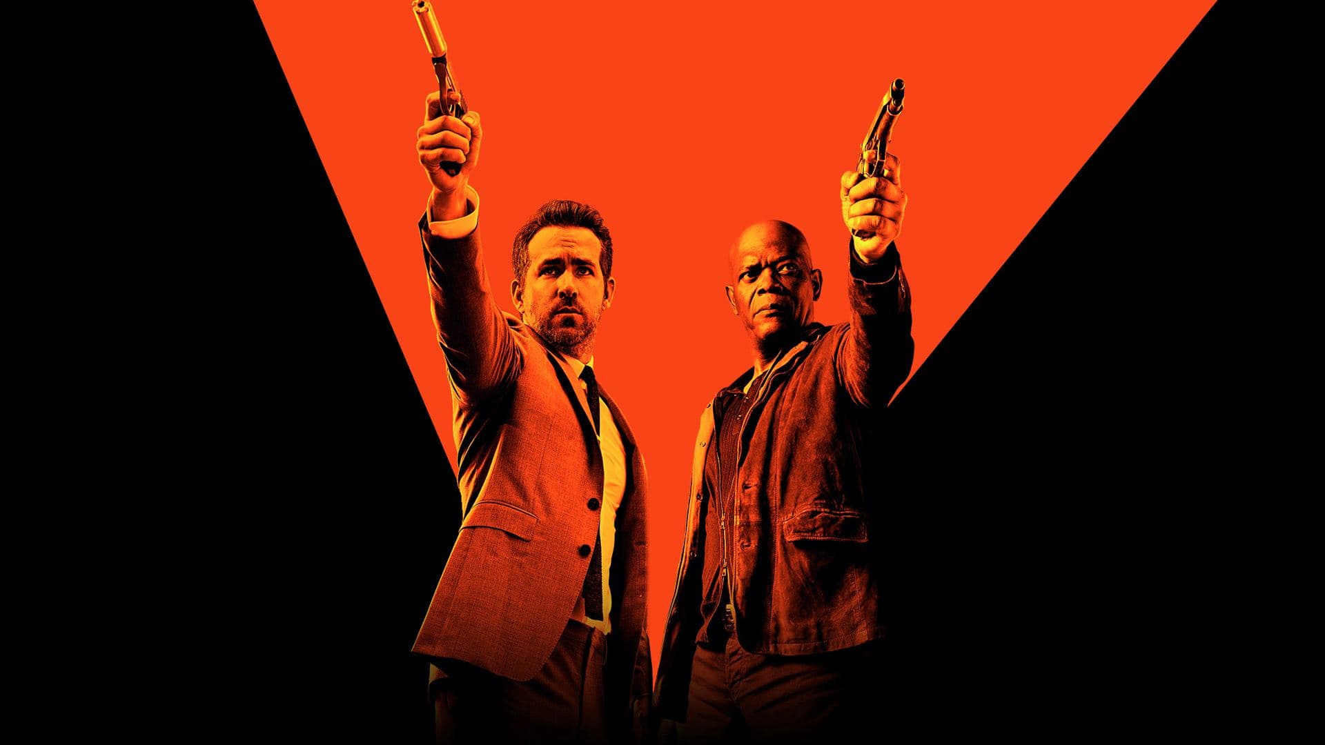 The Hitman's Bodyguard key art background