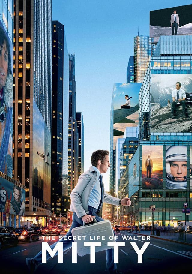 The Secret Life of Walter Mitty movie poster