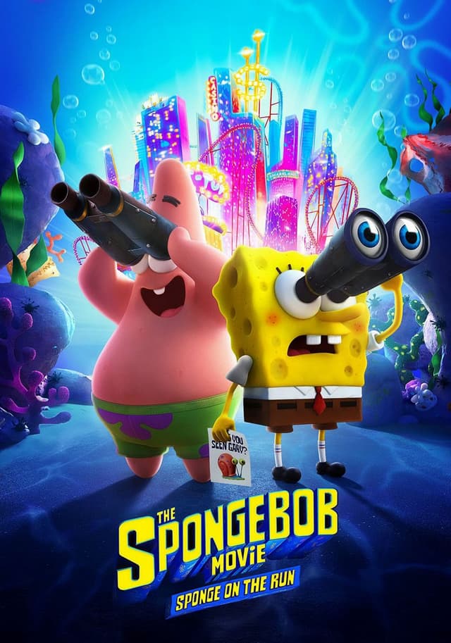 The SpongeBob Movie Sponge on the Run movie poster