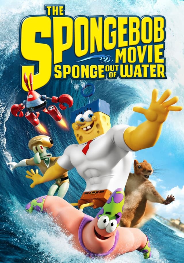 The SpongeBob Movie Sponge Out of Water movie poster