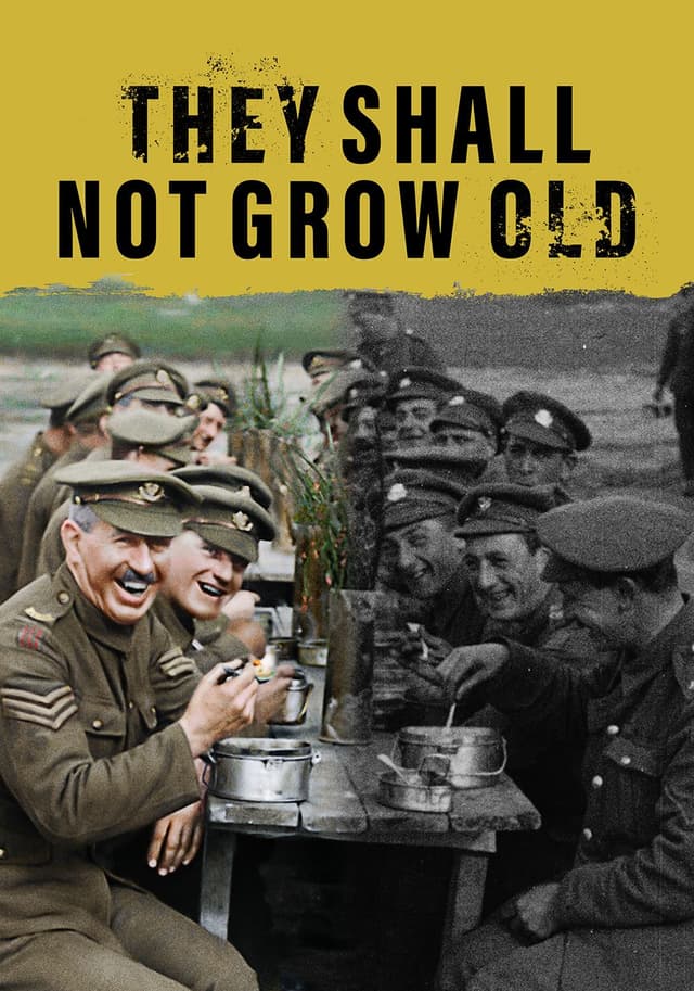 They Shall Not Grow Old movie poster