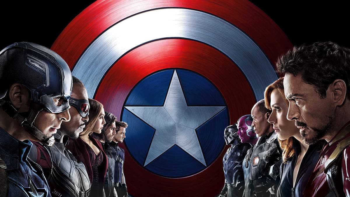 Captain America Civil War key art