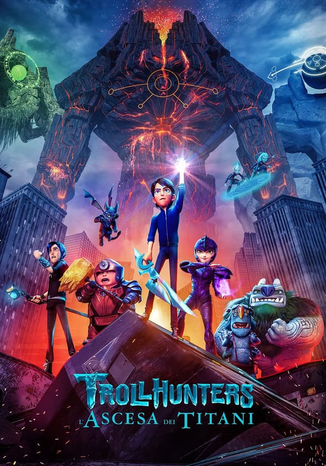 Trollhunters Rise of the Titans movie poster