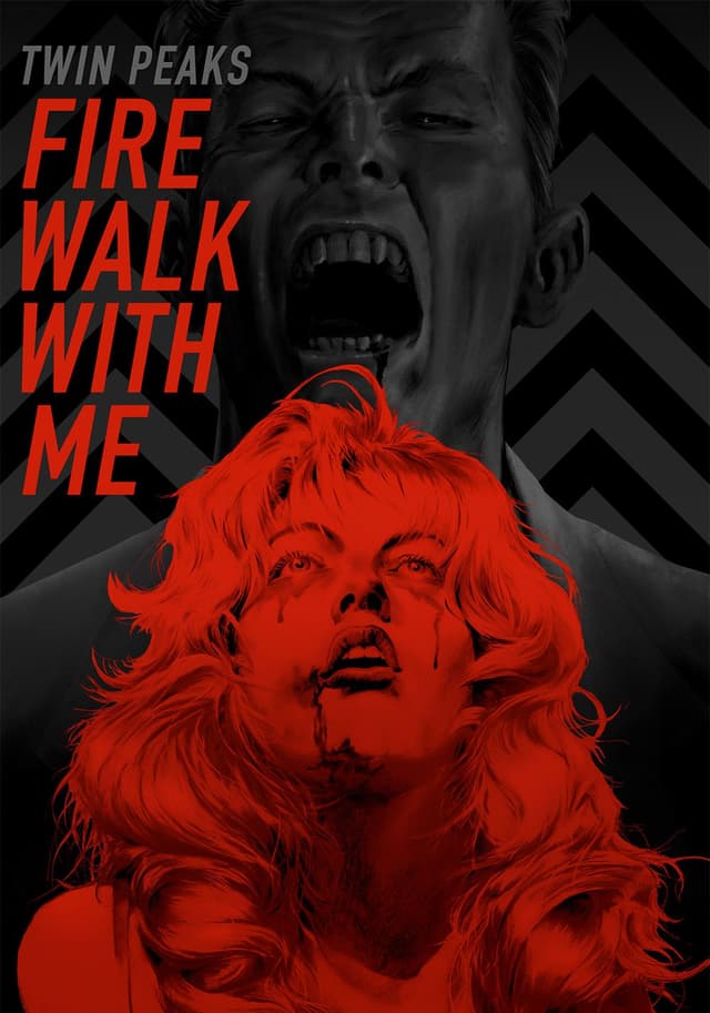 Twin Peaks Fire Walk with Me movie poster