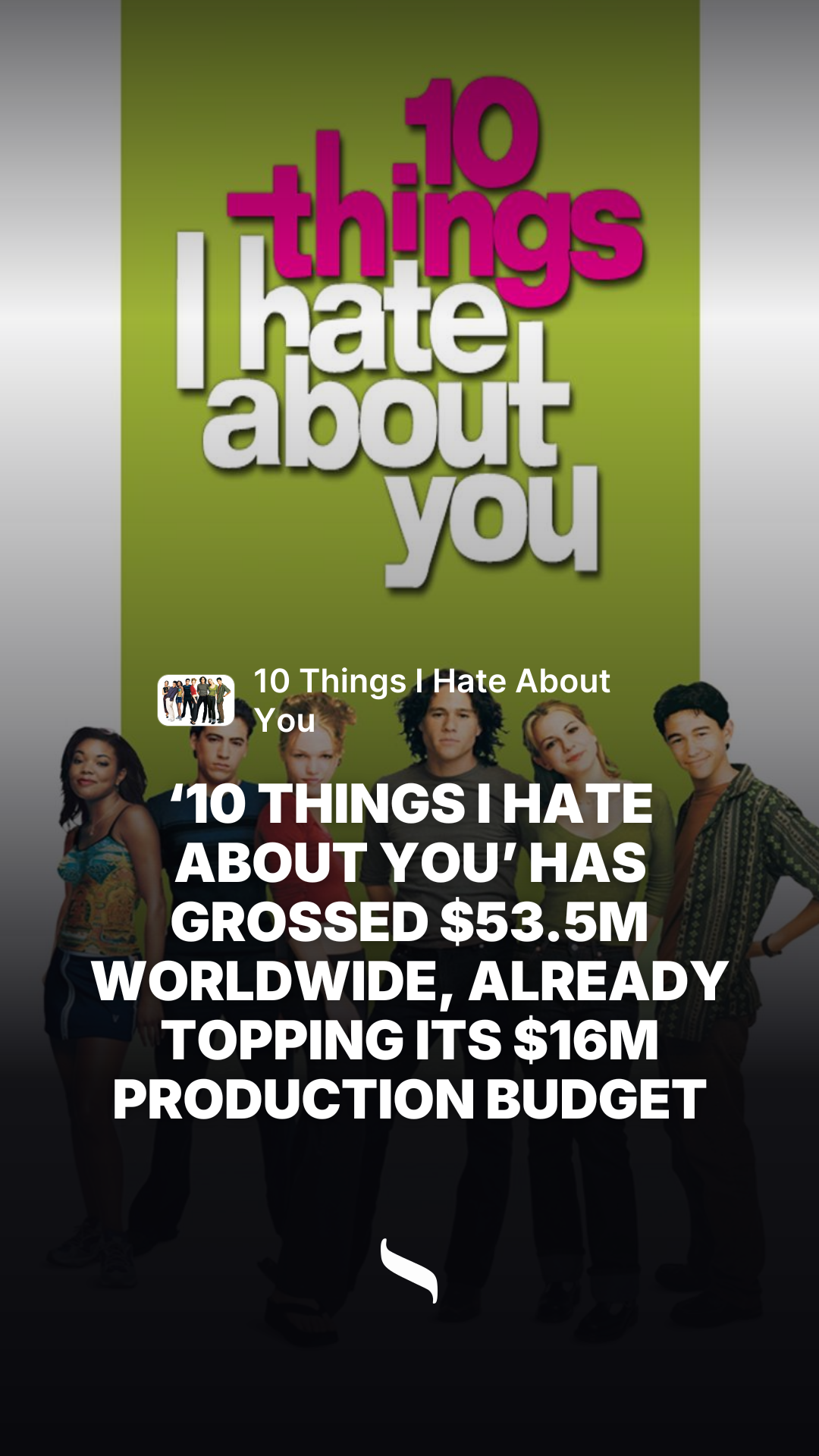 10 Things I Hate About You share card