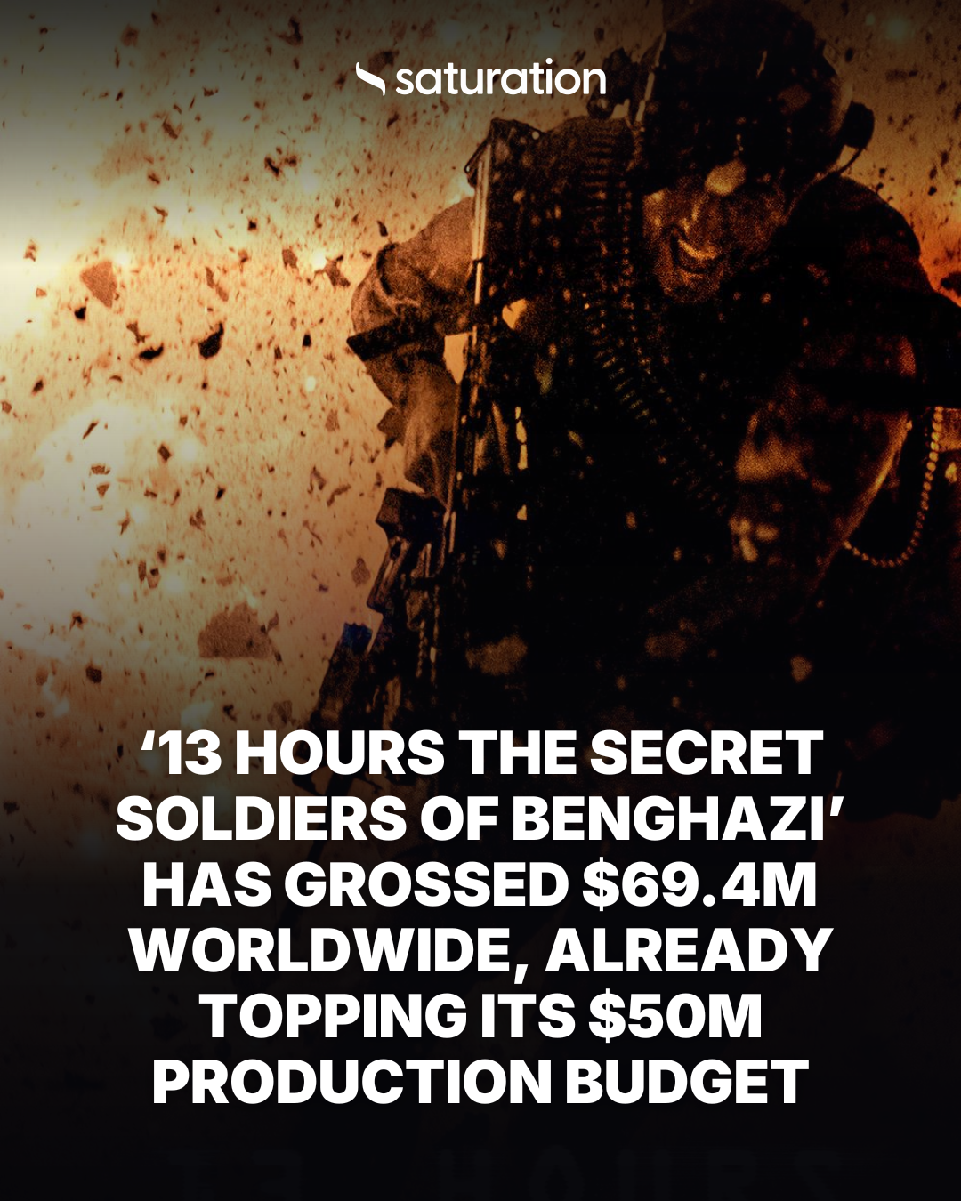 13 Hours The Secret Soldiers of Benghazi share card