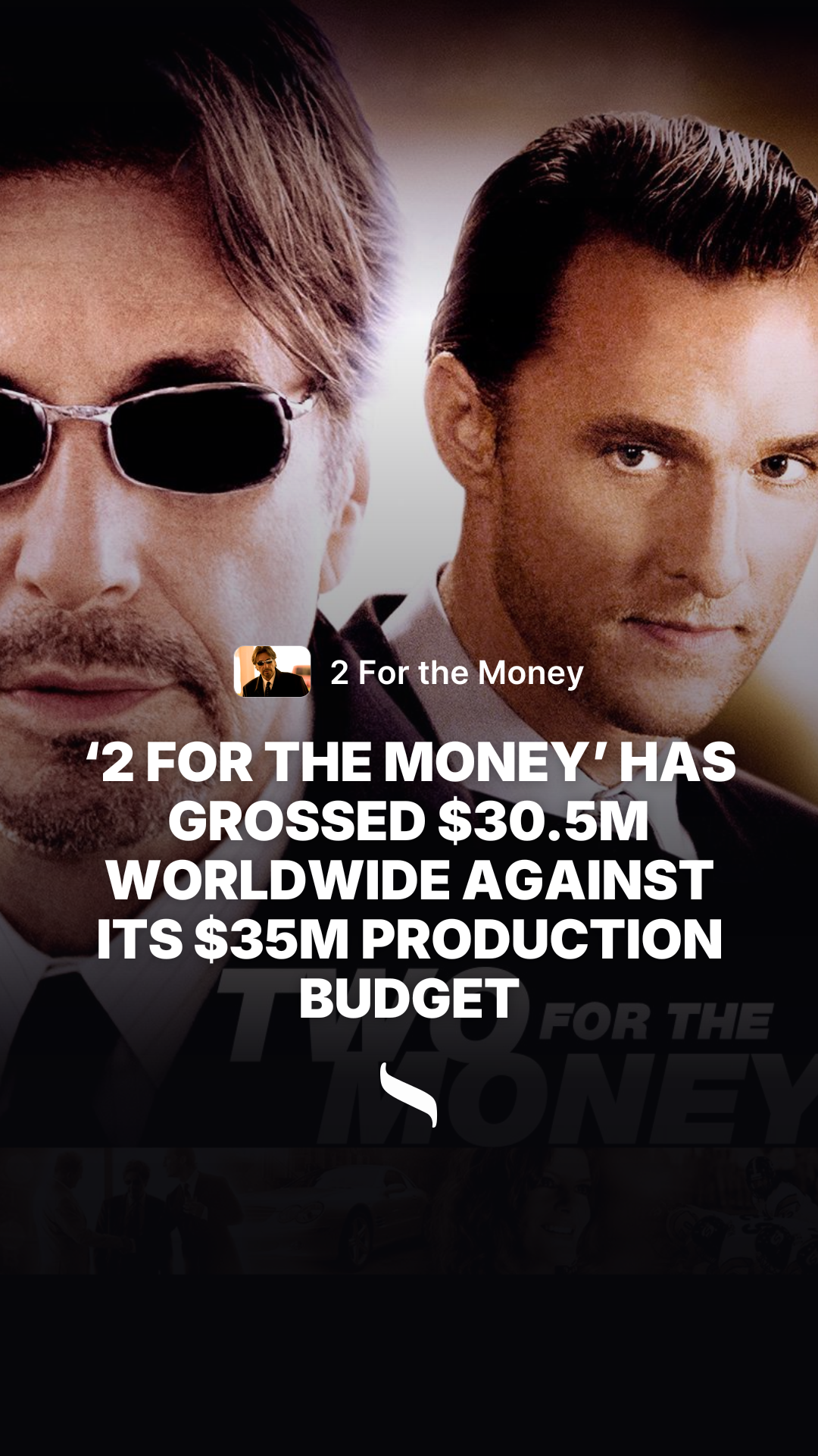 2 For the Money share card