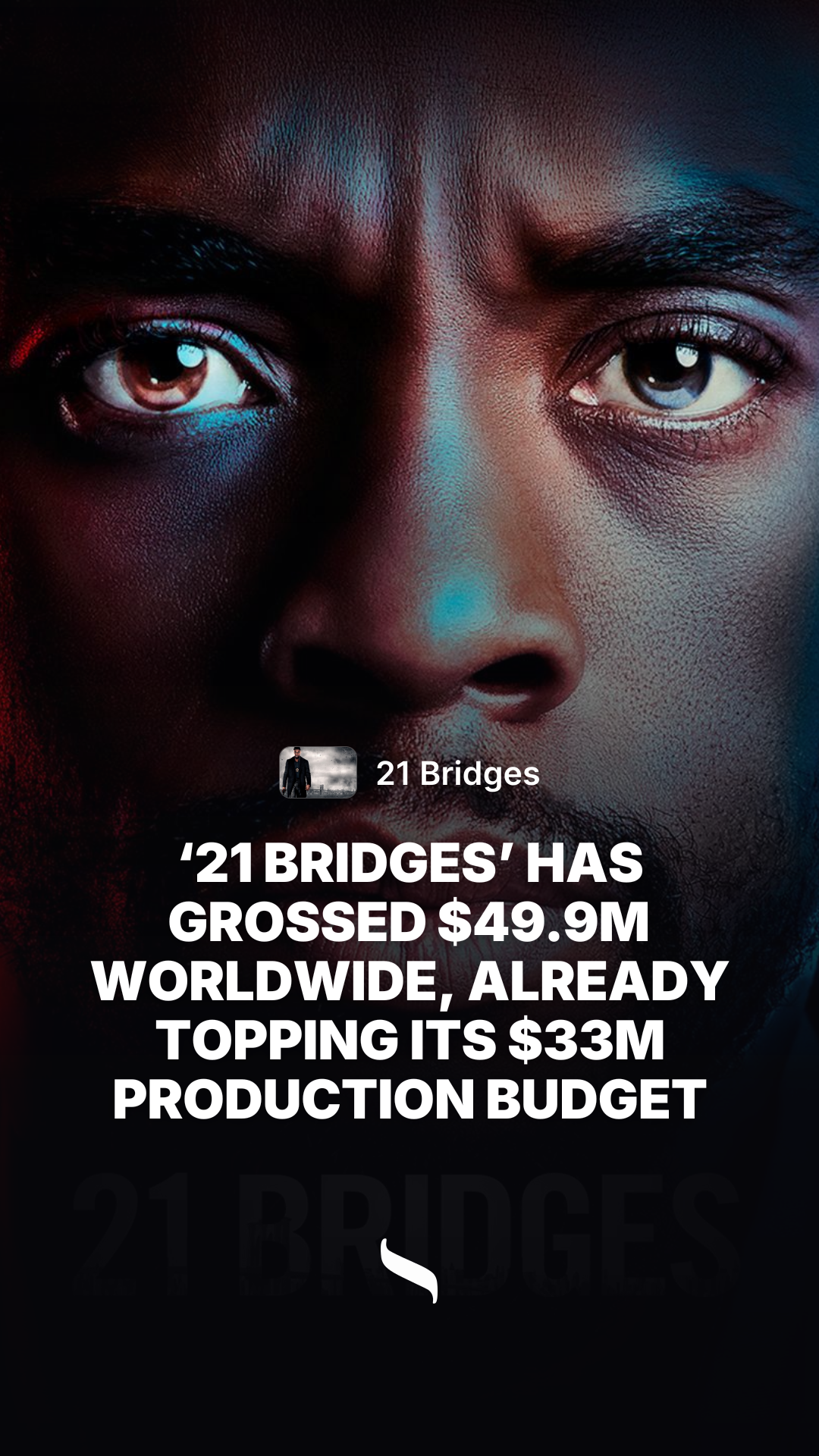 21 Bridges share card
