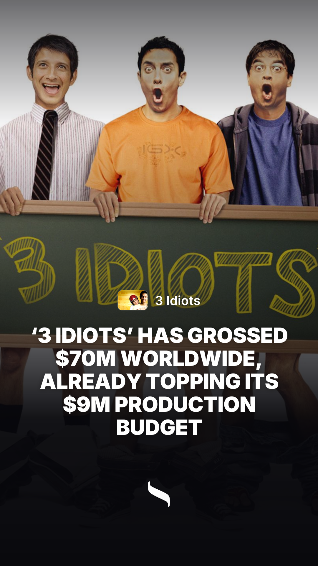 3 Idiots share card