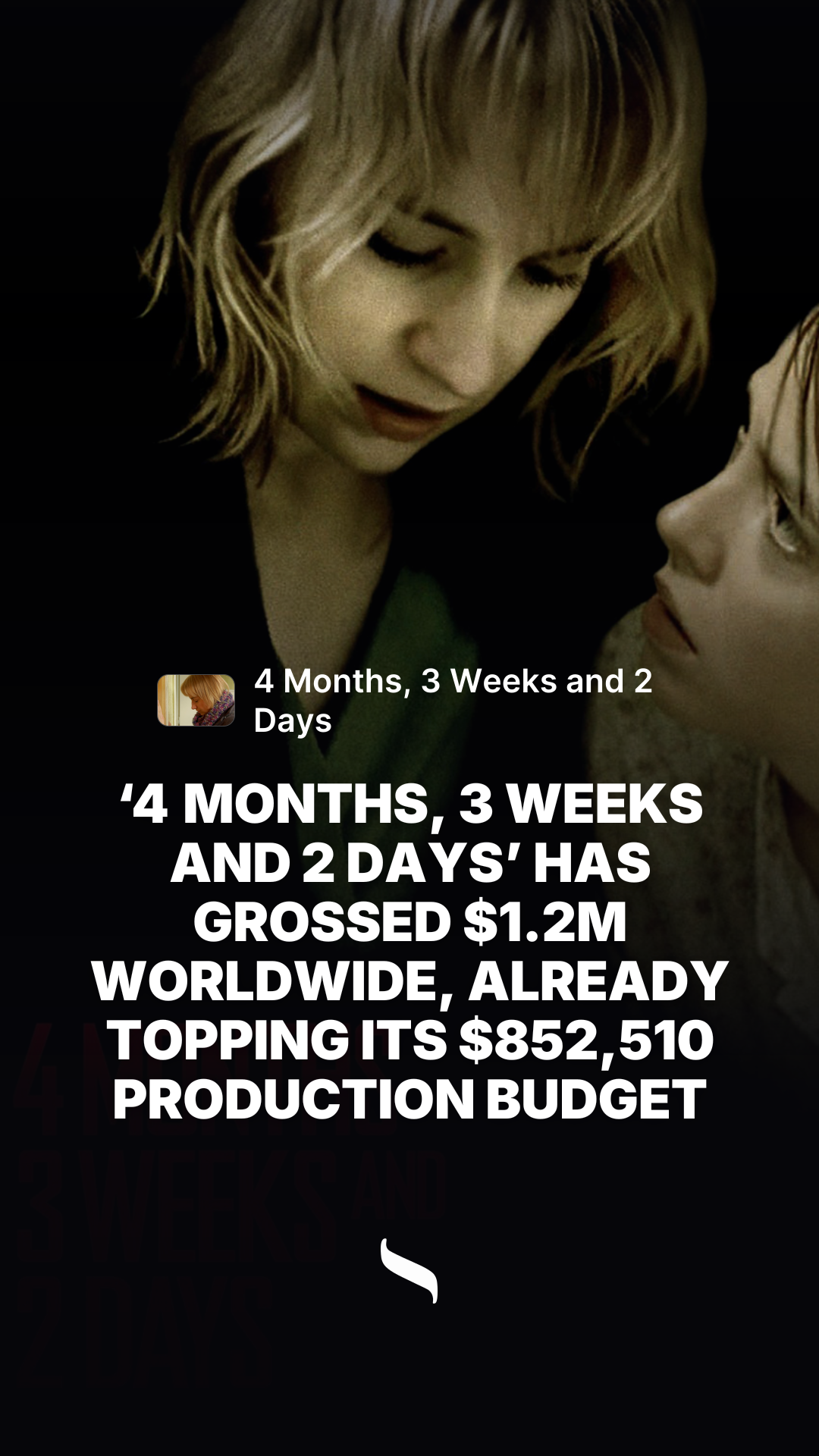 4 Months, 3 Weeks and 2 Days share card